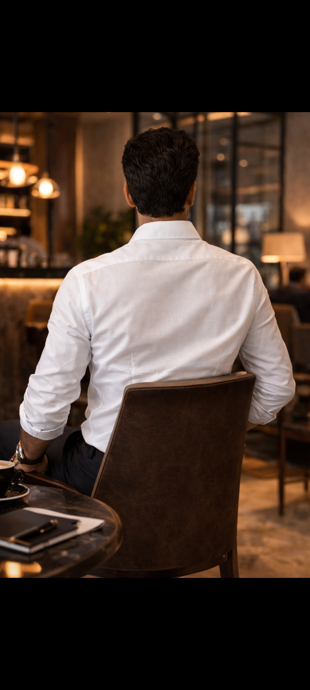Royal Executive White Shirt – Custom Tailored